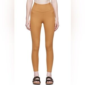 GIRLFRIEND COLLECTIVE Tan Rib High-Rise Leggings